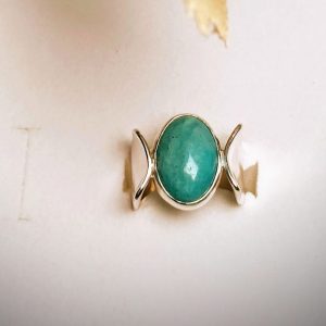 Bague signature avec la pierre de votre choix